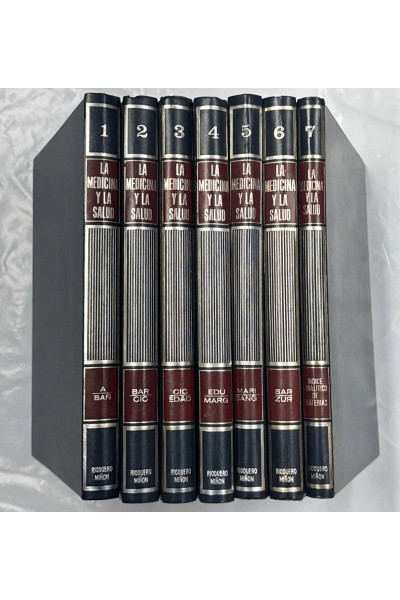 La medicina y la salud. Enciclopedia para la familia. 7 Volúmenes.